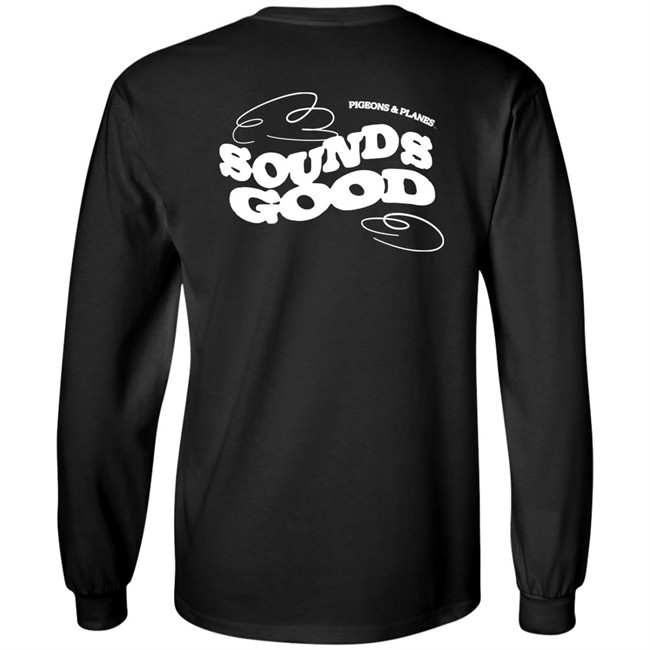 Complex Merch Pigeons And Planes Sounds Good Tee Shirt Black Complex Merch Pigeons And Planes Sounds Good Tee Shirt Black