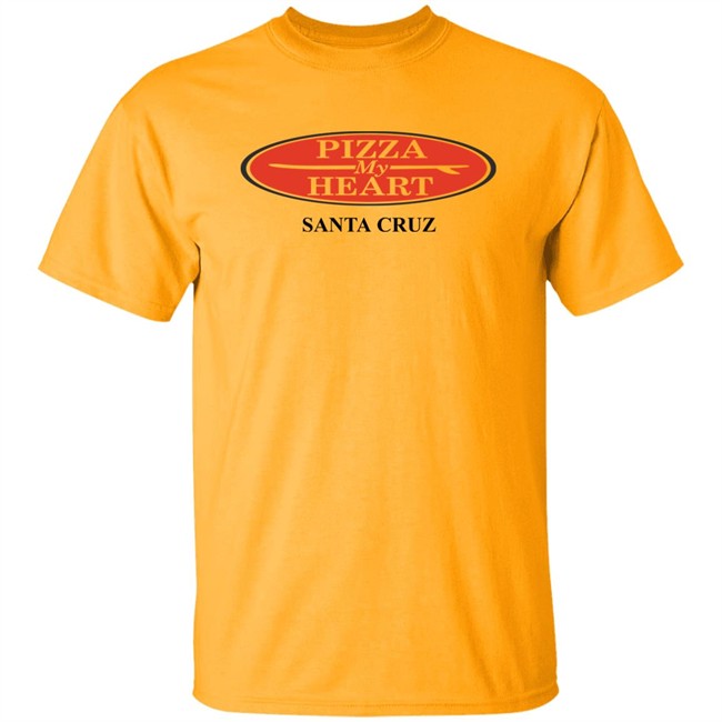 Chuck Hammers Pizza My Heart Santa Cruz Shirt Chuck Hammers Pizza My Heart Santa Cruz Shirt