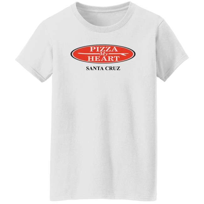 Chuck Hammers Pizza My Heart Santa Cruz Shirt Chuck Hammers Pizza My Heart Santa Cruz Shirt