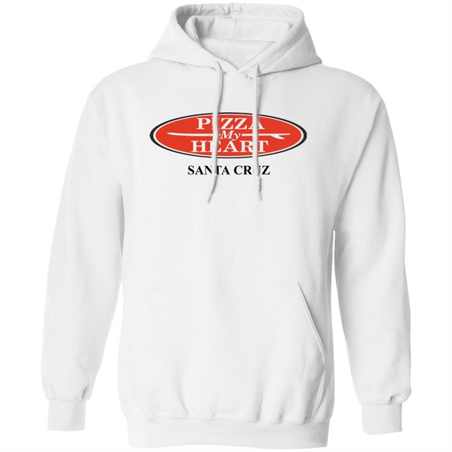 Chuck Hammers Pizza My Heart Santa Cruz Shirt Chuck Hammers Pizza My Heart Santa Cruz Shirt