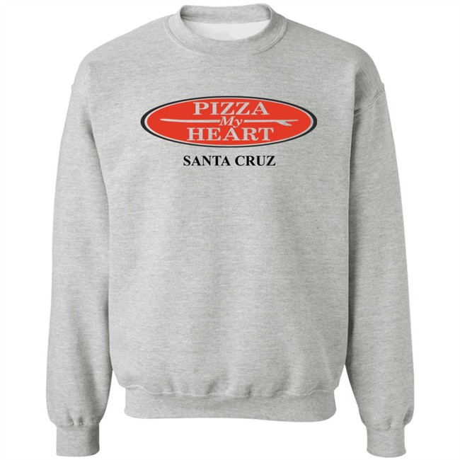 Chuck Hammers Pizza My Heart Santa Cruz Shirt Chuck Hammers Pizza My Heart Santa Cruz Shirt