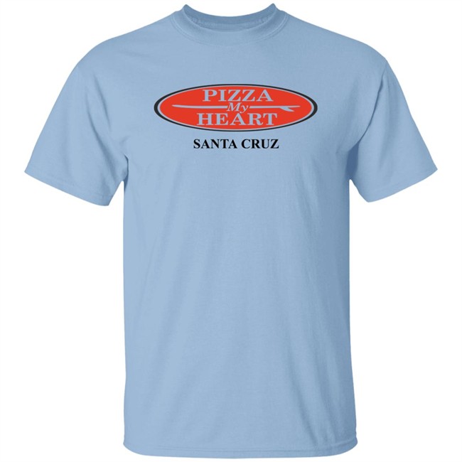 Chuck Hammers Pizza My Heart Santa Cruz Shirt Chuck Hammers Pizza My Heart Santa Cruz Shirt