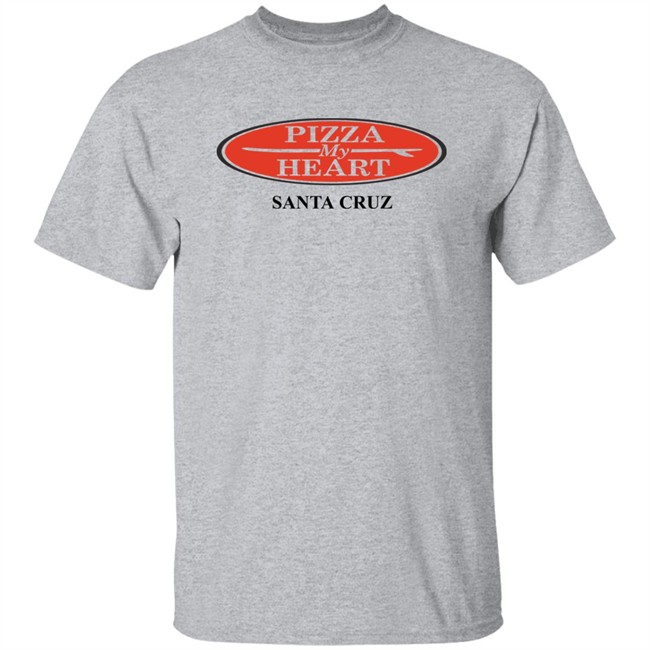Chuck Hammers Pizza My Heart Santa Cruz Shirt Chuck Hammers Pizza My Heart Santa Cruz Shirt