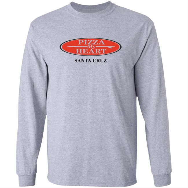 Chuck Hammers Pizza My Heart Santa Cruz Shirt Chuck Hammers Pizza My Heart Santa Cruz Shirt