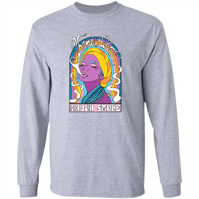 Jhene Aiko Merch Tryna Smoke Shirt Jhené Aiko Official Store Jhene Aiko Merch Tryna Smoke Shirt Jhené Aiko Official Store