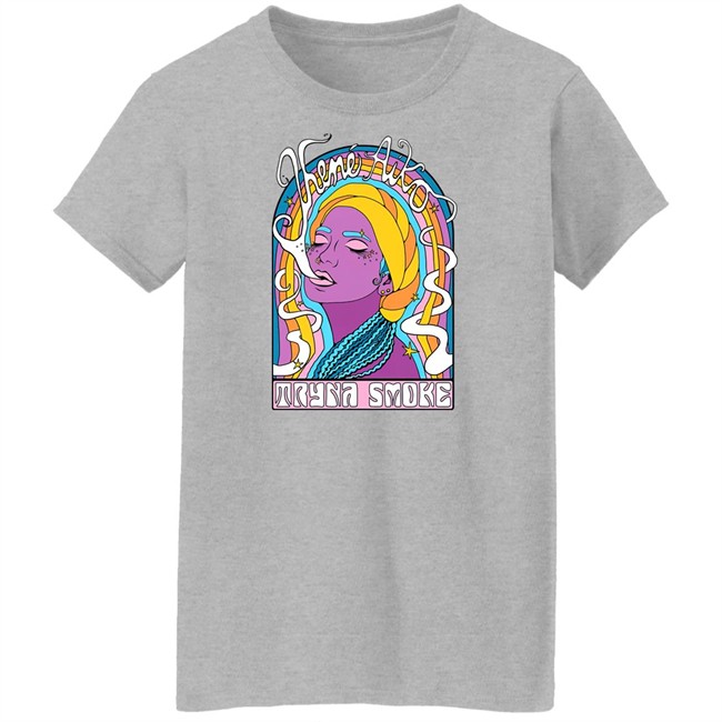 Jhene Aiko Merch Tryna Smoke Shirt Jhené Aiko Official Store Jhene Aiko Merch Tryna Smoke Shirt Jhené Aiko Official Store