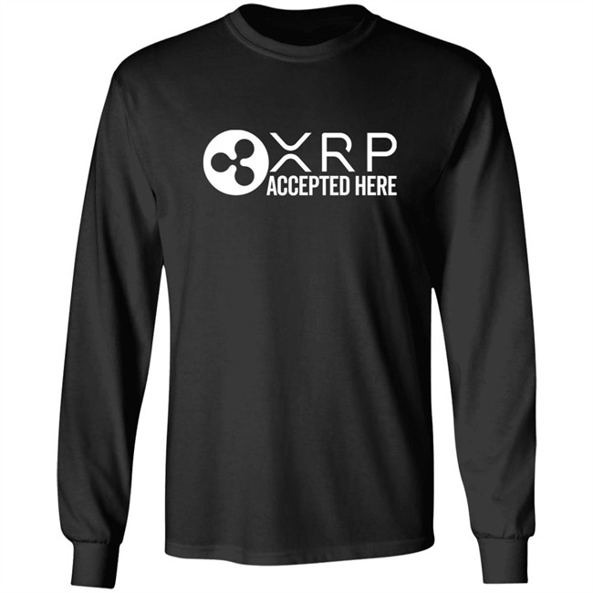 XRP Accepted Here Shirt XRP Whale XRP Accepted Here Shirt XRP Whale