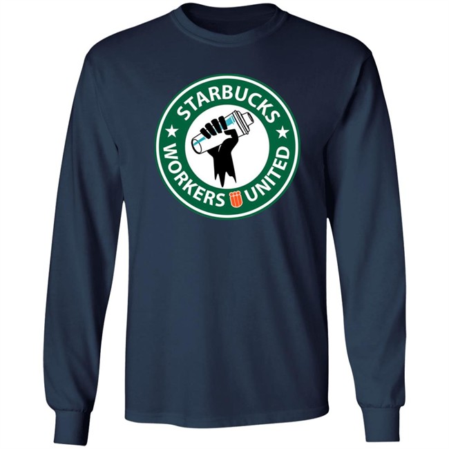 Starbucks Workers United Logo T Shirt Unionstrong Starbucks Workers United Logo T Shirt Unionstrong