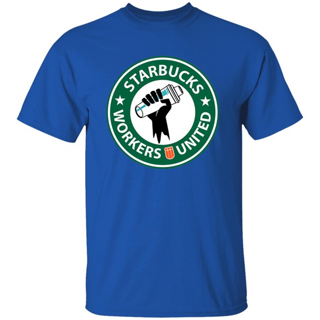 Starbucks Workers United Logo T Shirt Unionstrong Starbucks Workers United Logo T Shirt Unionstrong