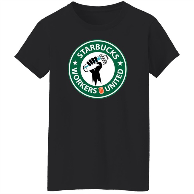 Starbucks Workers United Logo T Shirt Unionstrong Starbucks Workers United Logo T Shirt Unionstrong