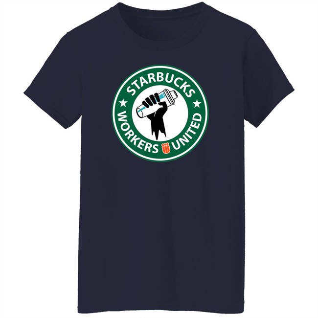 Starbucks Workers United Logo T Shirt Unionstrong Starbucks Workers United Logo T Shirt Unionstrong