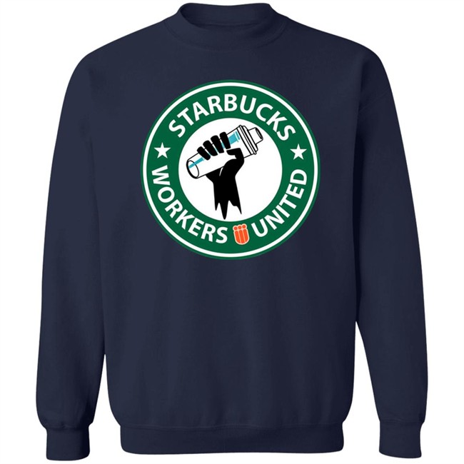 Starbucks Workers United Logo T Shirt Unionstrong Starbucks Workers United Logo T Shirt Unionstrong