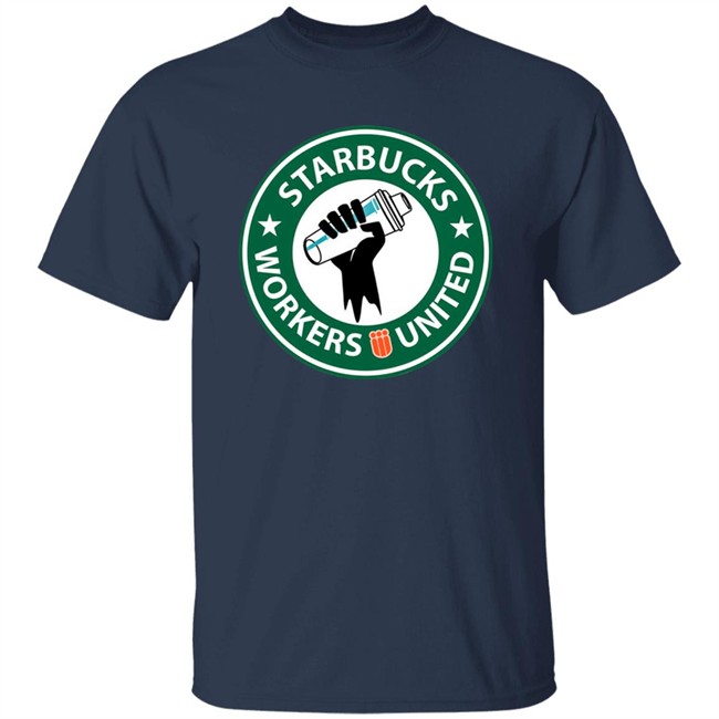 Starbucks Workers United Logo T Shirt Unionstrong Starbucks Workers United Logo T Shirt Unionstrong