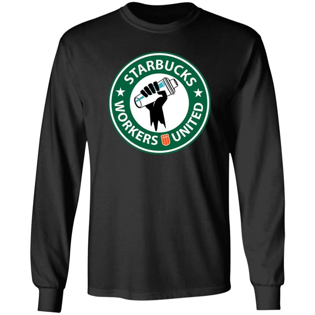 Starbucks Workers United Logo T Shirt Unionstrong Starbucks Workers United Logo T Shirt Unionstrong