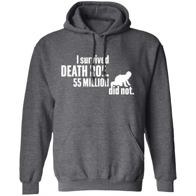 I Survived Death Roe 55 Million Did Not Hoodie Art Taking Back