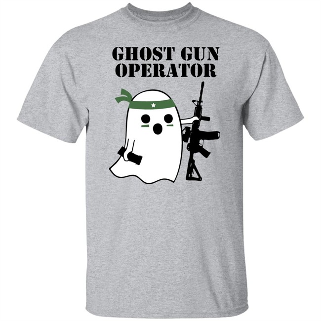 Among The Wildflowers Ghost Gun Operator T Shirt 1776 United Merch