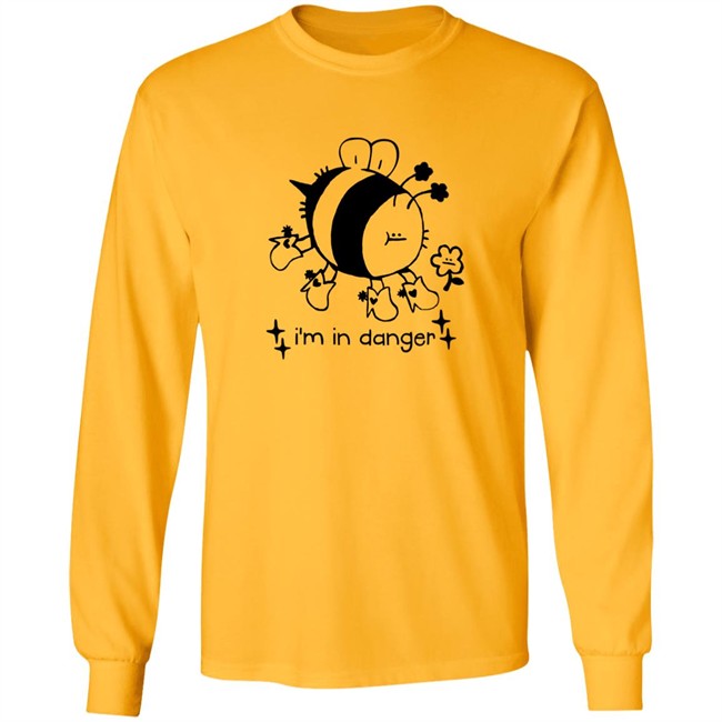 Megan Rose Ruiz Store I'm In Danger Bee Shirt Megan Rose Ruiz Store I'm In Danger Bee Shirt