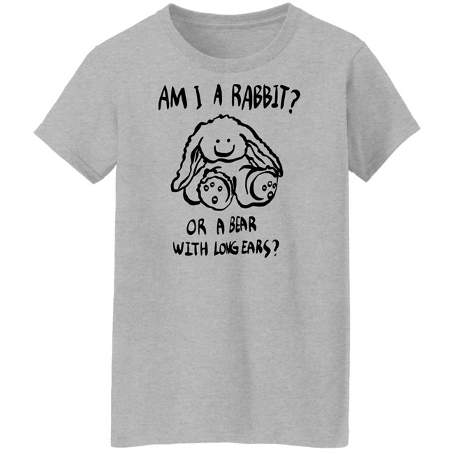 Nice Ghost Club Am I A Rabbit Or A Bear With Long Ears Shirt Jeonghan’s Shirt Nice Ghost Club Am I A Rabbit Or A Bear With Long Ears Shirt Jeonghan’s Shirt