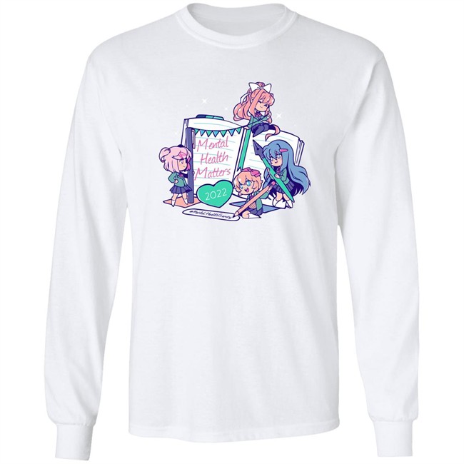 The Yetee Shop Mental Health Awarenes Team Salvato Shirt By Mikoto Azure The Yetee Shop Mental Health Awarenes Team Salvato Shirt By Mikoto Azure