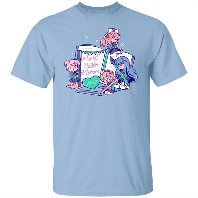 The Yetee Shop Mental Health Awarenes Team Salvato Shirt By Mikoto Azure
