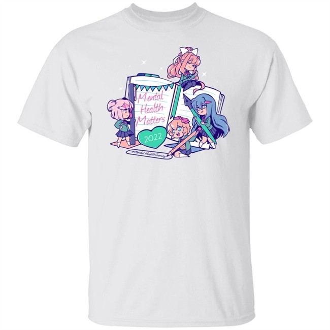The Yetee Shop Mental Health Awarenes Team Salvato Shirt By Mikoto Azure The Yetee Shop Mental Health Awarenes Team Salvato Shirt By Mikoto Azure