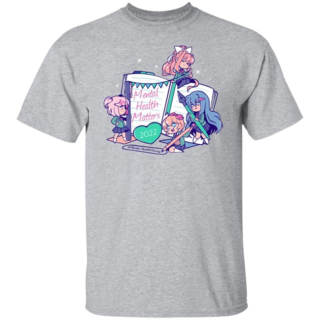 The Yetee Shop Mental Health Awarenes Team Salvato Shirt By Mikoto Azure The Yetee Shop Mental Health Awarenes Team Salvato Shirt By Mikoto Azure