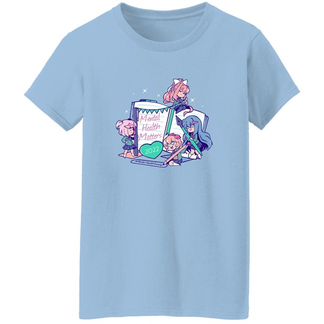 The Yetee Shop Mental Health Awarenes Team Salvato Shirt By Mikoto Azure The Yetee Shop Mental Health Awarenes Team Salvato Shirt By Mikoto Azure