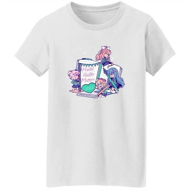 The Yetee Shop Mental Health Awarenes Team Salvato Shirt By Mikoto Azure The Yetee Shop Mental Health Awarenes Team Salvato Shirt By Mikoto Azure