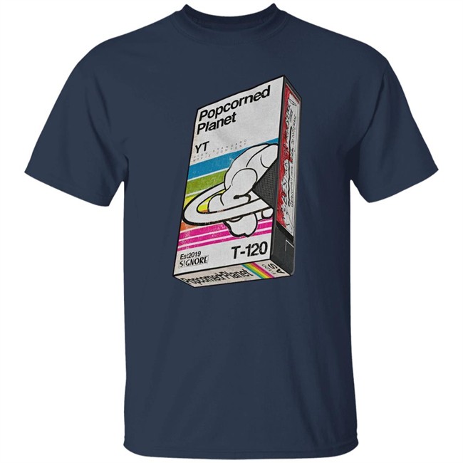 No Sys Knows Store Merch Popcorned Planet Vhs Sleeve Shirt Andy Signore No Sys Knows Store Merch Popcorned Planet Vhs Sleeve Shirt Andy Signore