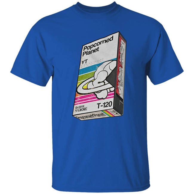 No Sys Knows Store Merch Popcorned Planet Vhs Sleeve Shirt Andy Signore No Sys Knows Store Merch Popcorned Planet Vhs Sleeve Shirt Andy Signore