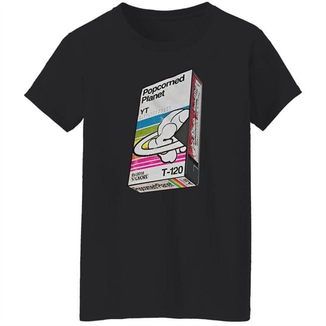 No Sys Knows Store Merch Popcorned Planet Vhs Sleeve Shirt Andy Signore No Sys Knows Store Merch Popcorned Planet Vhs Sleeve Shirt Andy Signore