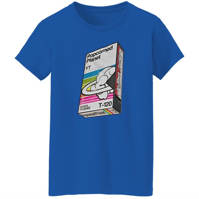No Sys Knows Store Merch Popcorned Planet Vhs Sleeve Shirt Andy Signore No Sys Knows Store Merch Popcorned Planet Vhs Sleeve Shirt Andy Signore