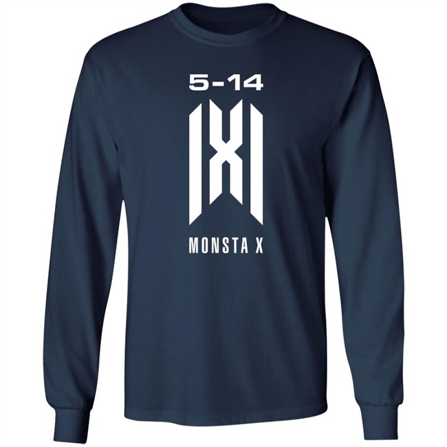 Monsta X 5.14 Anniversary Tee Shirt Monsta X Merch Monsta X 5.14 Anniversary Tee Shirt Monsta X Merch