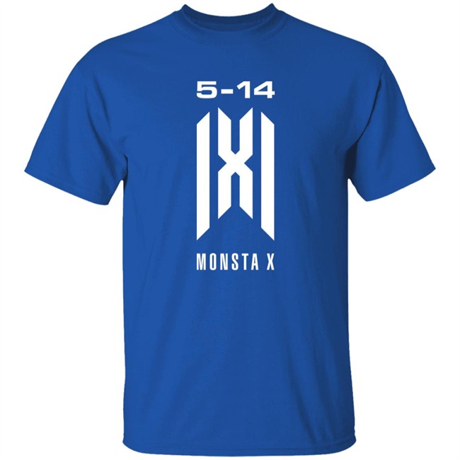 Monsta X 5.14 Anniversary Tee Shirt Monsta X Merch Monsta X 5.14 Anniversary Tee Shirt Monsta X Merch