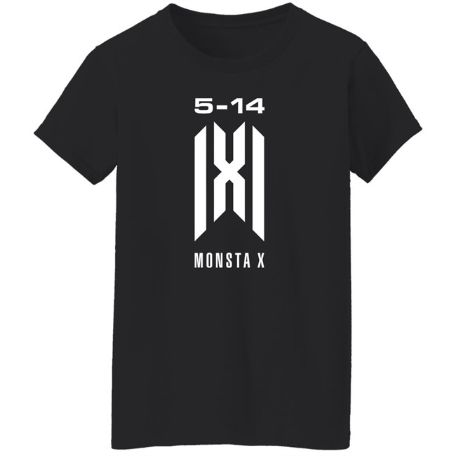 Monsta X 5.14 Anniversary Tee Shirt Monsta X Merch Monsta X 5.14 Anniversary Tee Shirt Monsta X Merch