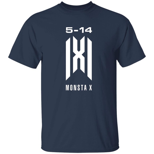 Monsta X 5.14 Anniversary Tee Shirt Monsta X Merch Monsta X 5.14 Anniversary Tee Shirt Monsta X Merch