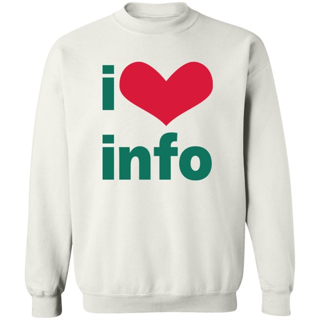 Molly Soda I Love Info Shirt Amalia Molly Soda I Love Info Shirt Amalia