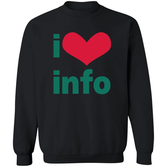 Molly Soda I Love Info Shirt Amalia Molly Soda I Love Info Shirt Amalia