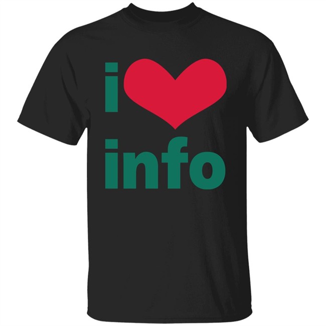 Molly Soda I Love Info Shirt Amalia Molly Soda I Love Info Shirt Amalia