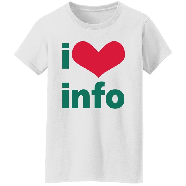 Molly Soda I Love Info Shirt Amalia Molly Soda I Love Info Shirt Amalia