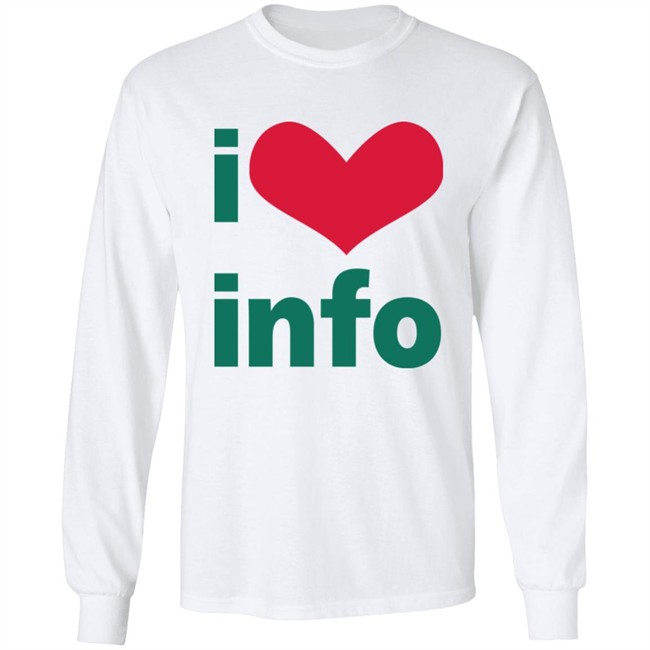 Molly Soda I Love Info Shirt Amalia Molly Soda I Love Info Shirt Amalia