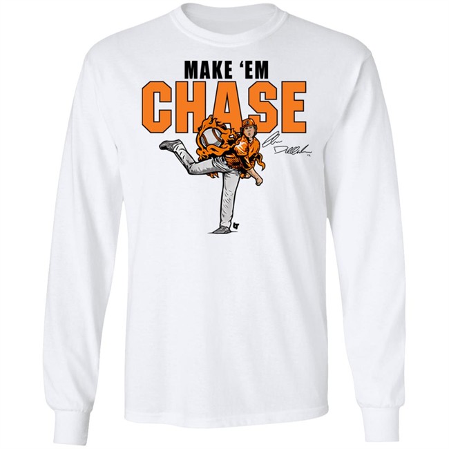 Breakingt Merch Tennessee Volunteers Fans Chase Dollander Make Em Chase Shirt Breakingt Merch Tennessee Volunteers Fans Chase Dollander Make Em Chase Shirt