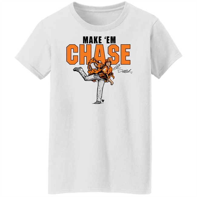 Breakingt Merch Tennessee Volunteers Fans Chase Dollander Make Em Chase Shirt Breakingt Merch Tennessee Volunteers Fans Chase Dollander Make Em Chase Shirt