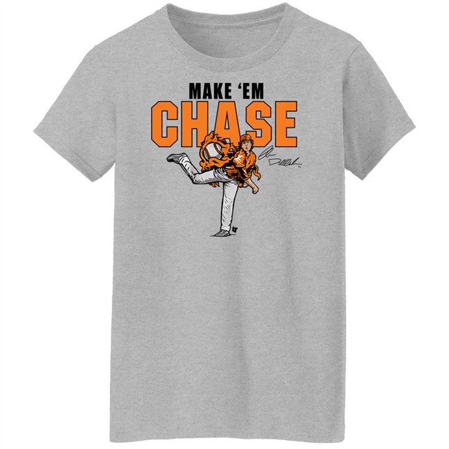 Breakingt Merch Tennessee Volunteers Fans Chase Dollander Make Em Chase Shirt Breakingt Merch Tennessee Volunteers Fans Chase Dollander Make Em Chase Shirt