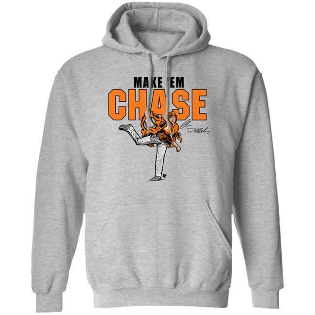 Breakingt Merch Tennessee Volunteers Fans Chase Dollander Make Em Chase Shirt Breakingt Merch Tennessee Volunteers Fans Chase Dollander Make Em Chase Shirt