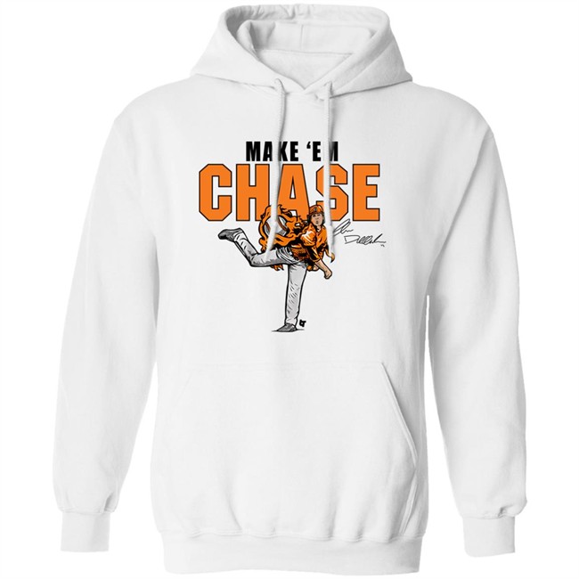 Breakingt Merch Tennessee Volunteers Fans Chase Dollander Make Em Chase Shirt Breakingt Merch Tennessee Volunteers Fans Chase Dollander Make Em Chase Shirt