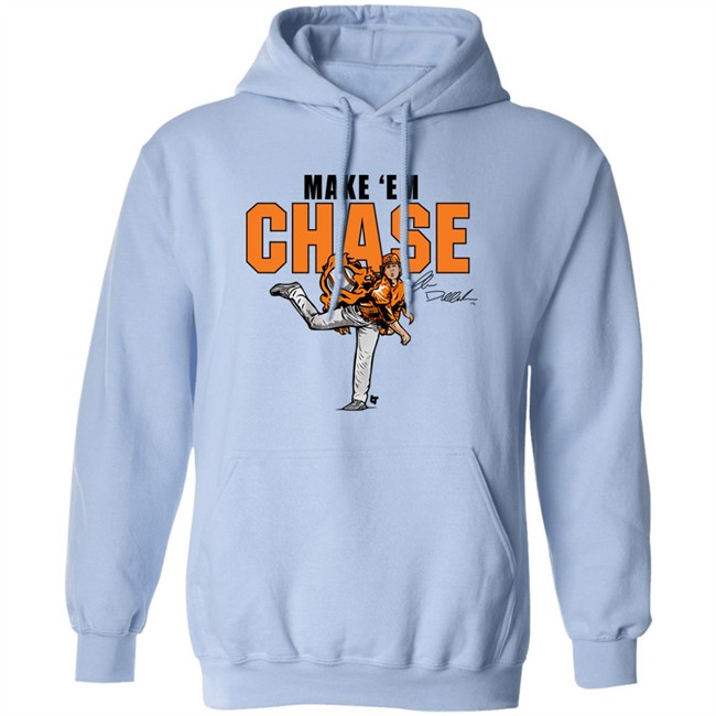 Breakingt Merch Tennessee Volunteers Fans Chase Dollander Make Em Chase Shirt Breakingt Merch Tennessee Volunteers Fans Chase Dollander Make Em Chase Shirt