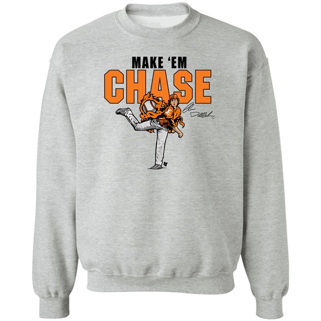 Breakingt Merch Tennessee Volunteers Fans Chase Dollander Make Em Chase Shirt Breakingt Merch Tennessee Volunteers Fans Chase Dollander Make Em Chase Shirt