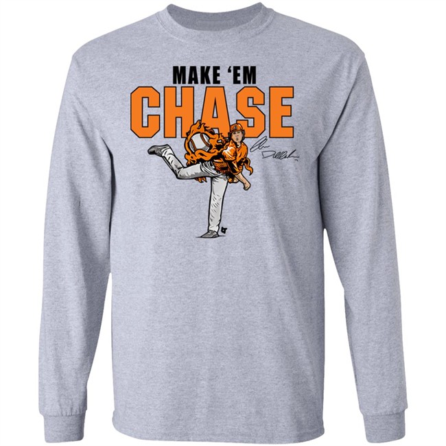 Breakingt Merch Tennessee Volunteers Fans Chase Dollander Make Em Chase Shirt Breakingt Merch Tennessee Volunteers Fans Chase Dollander Make Em Chase Shirt