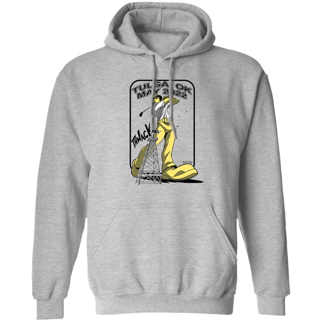 The PGA Tulsa Ok May 2022 THWACK Golden Driller Golfing Shirt Zach Raw The PGA Tulsa Ok May 2022 THWACK Golden Driller Golfing Shirt Zach Raw